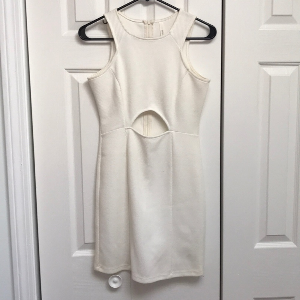 White bodycon dress from Sage